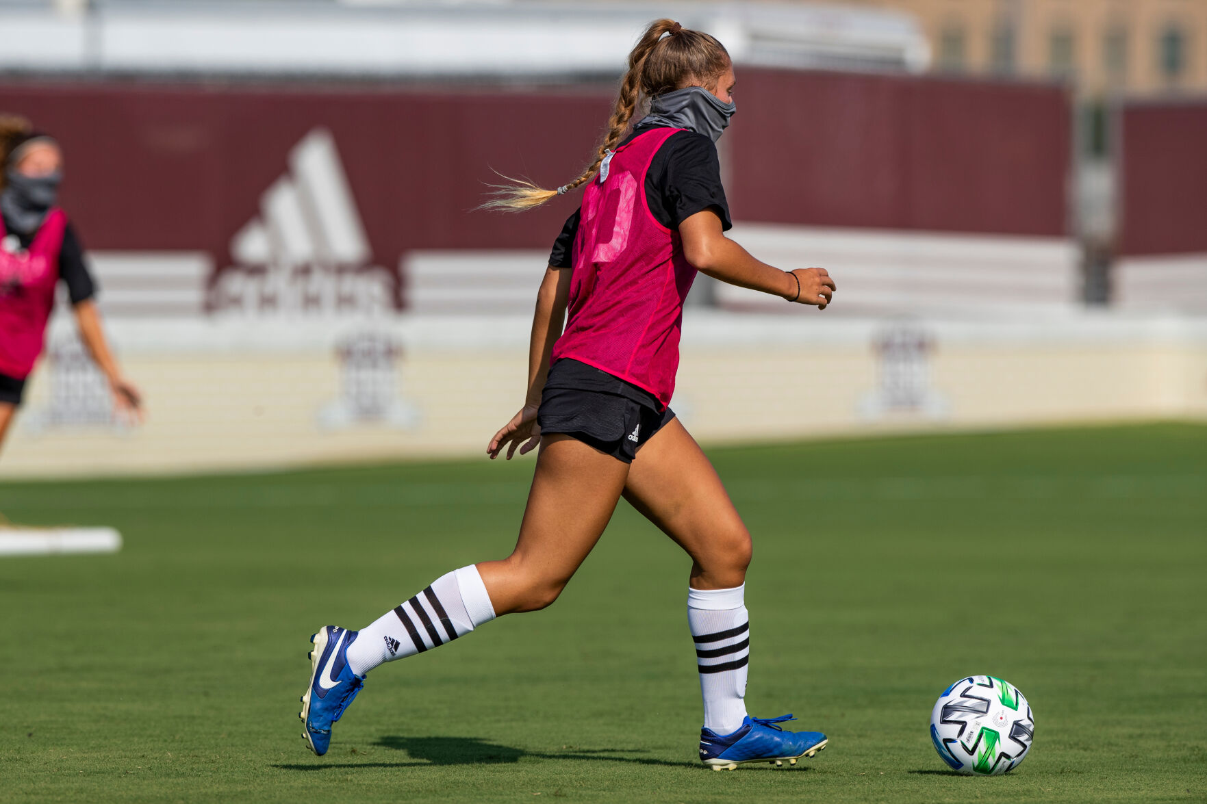 Texas A&M preseason soccer practice